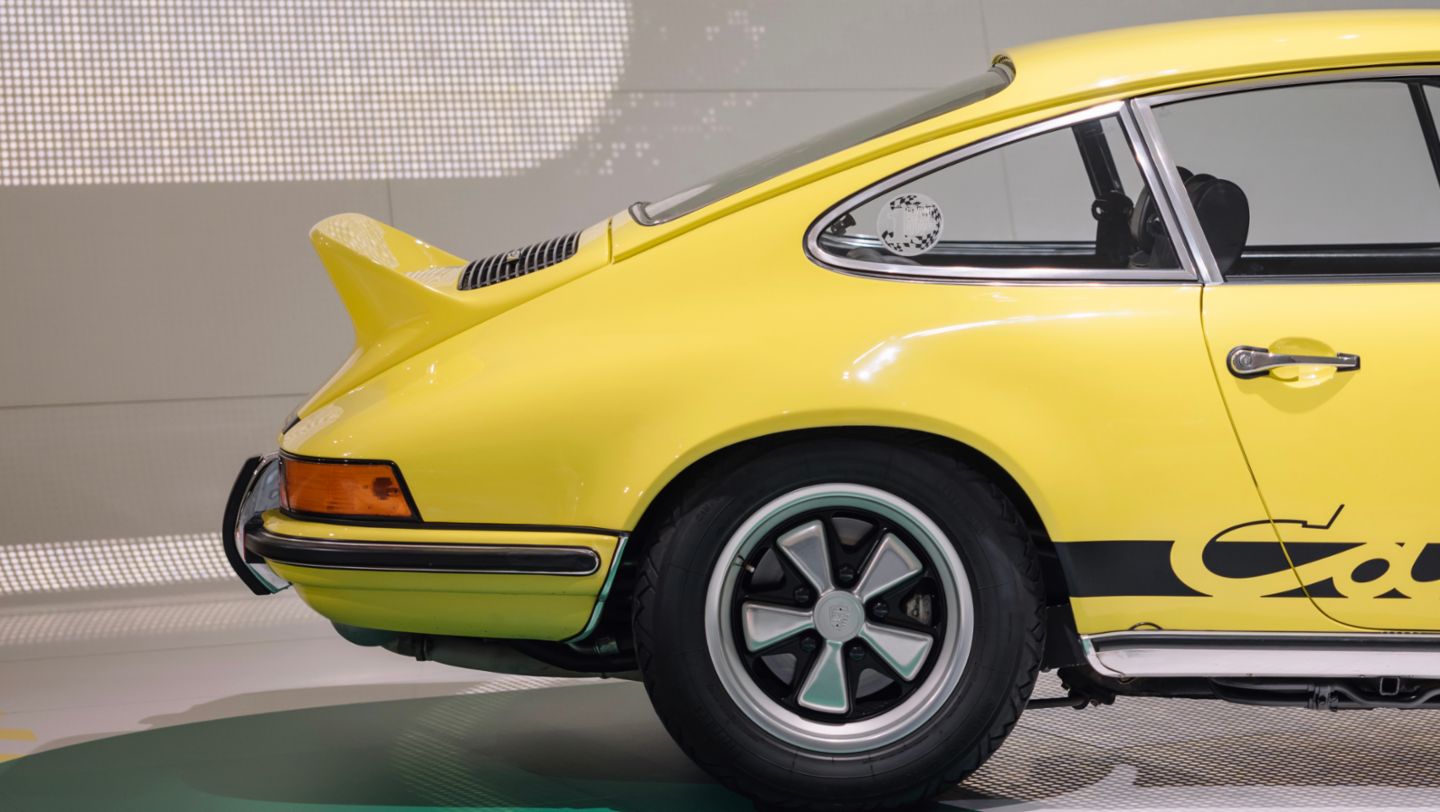 Exposición especial “Espíritu del Carrera RS”,  Museo Porsche, Zuffenhausen, 2022, Porsche AG