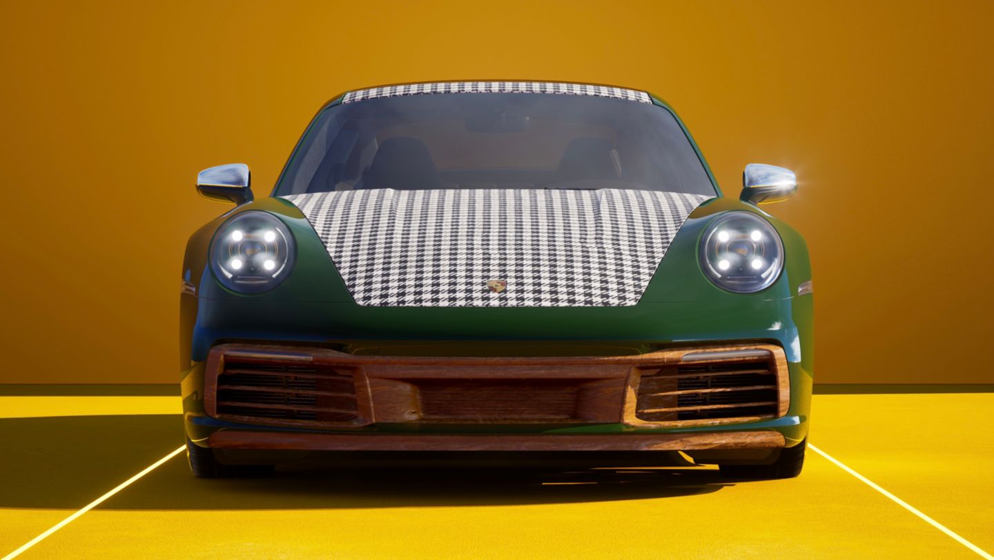 Ejemplo de NFT con el tema Legado, 2022, Porsche AG