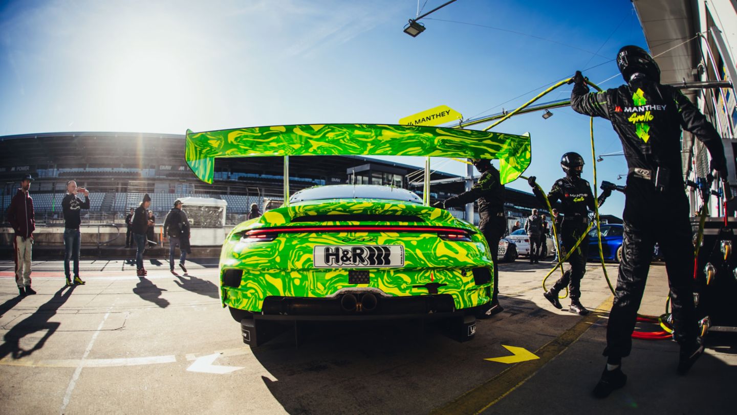 911 GT3 R, Testrennen, Nürburgring, 2022, Porsche AG