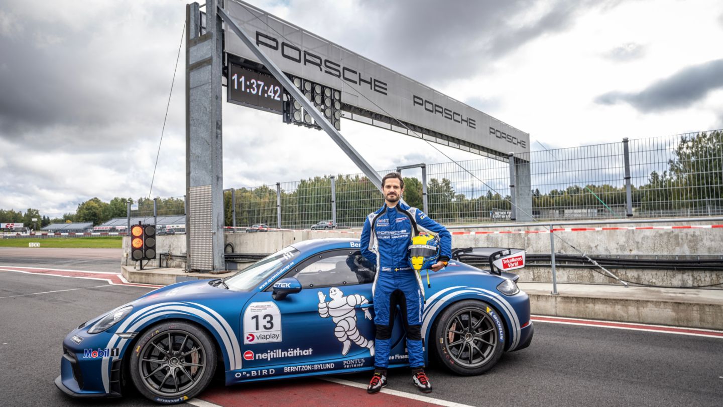 Prince Carl Philip of Sweden, Carrera Cup Scandinavia, 2022, Porsche AG
