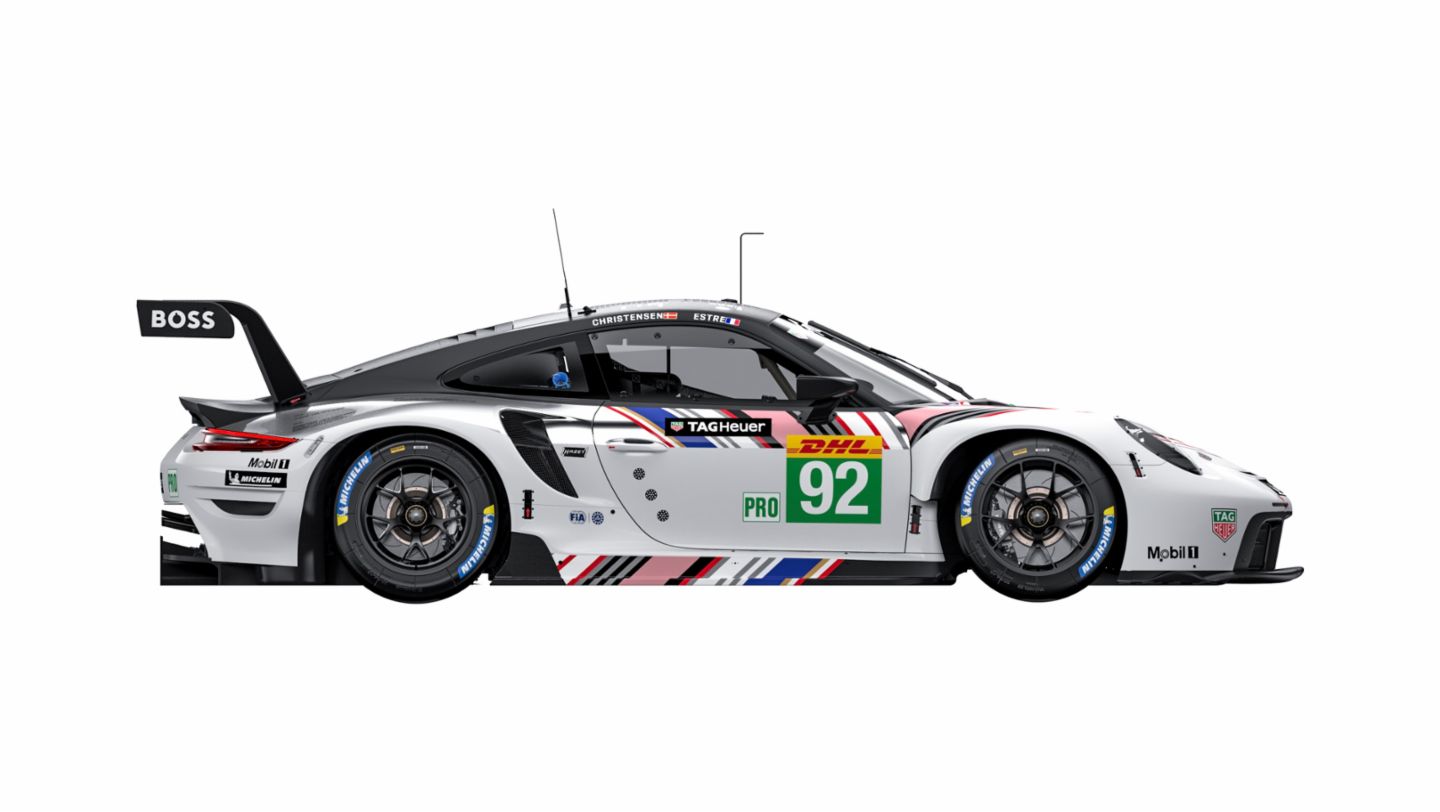 911 RSR con diseño especial de librea, WEC de la FIA, Bahréin, 2022, Porsche AG
