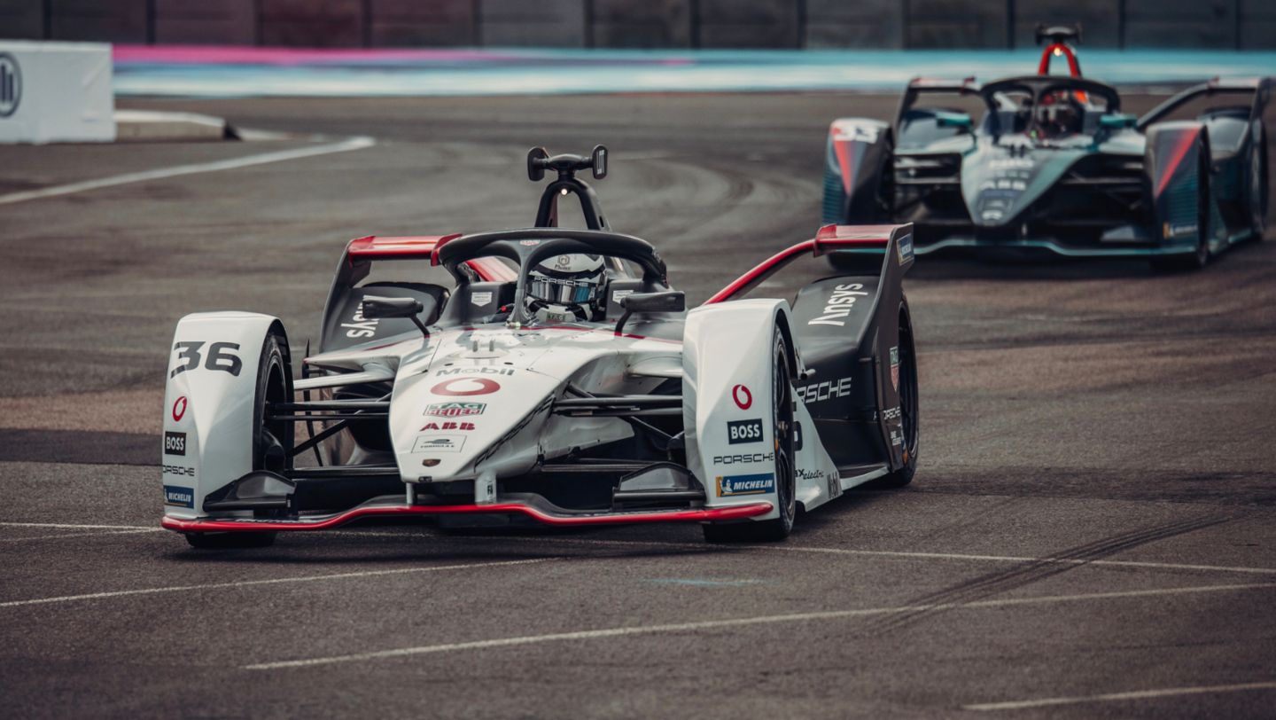 99X Electric, E-Prix de Londres, carrera 14, 2022, Porsche AG