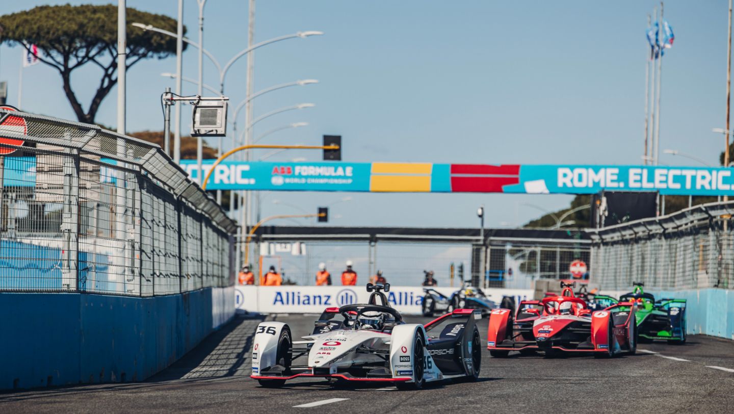 99X Electric, Rome E-Prix, 2022, Porsche AG