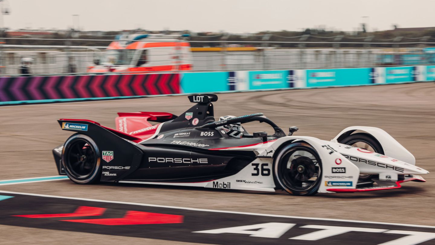 99X Electric, Berlin E-Prix, 2022, Porsche AG