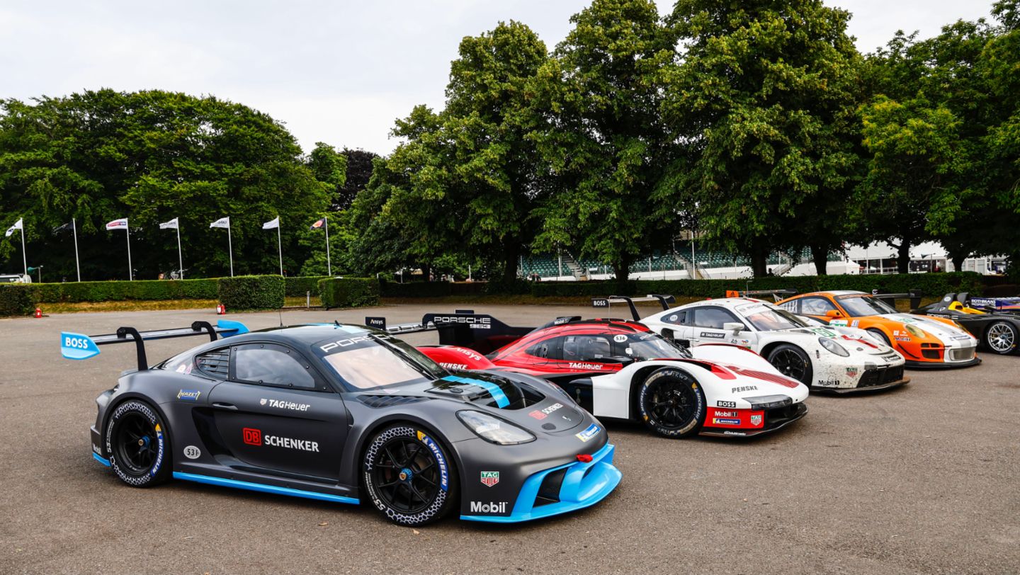 GT4 e-Performance, Goodwood Festival of Speed, 2022, Porsche AG