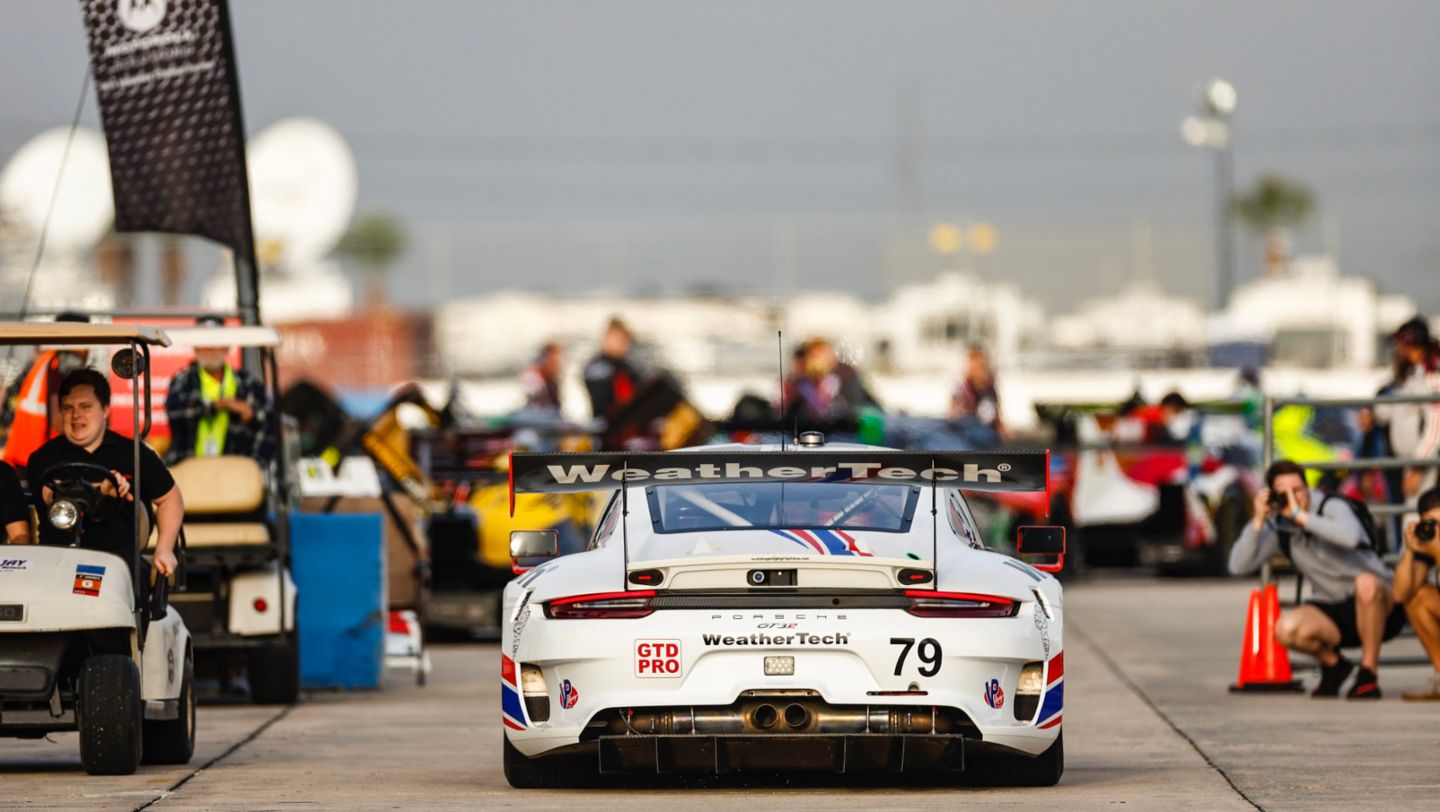 911 GT3 R, IMSA WeatherTech Sportscar Championchip, Qualifying, Sebring, USA, 2022, Porsche AG