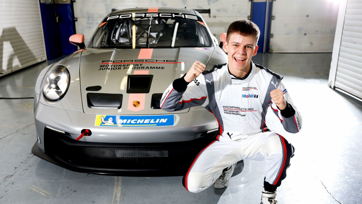 Bastian Buus, Porsche-Junior 2023, 2022, Porsche AG