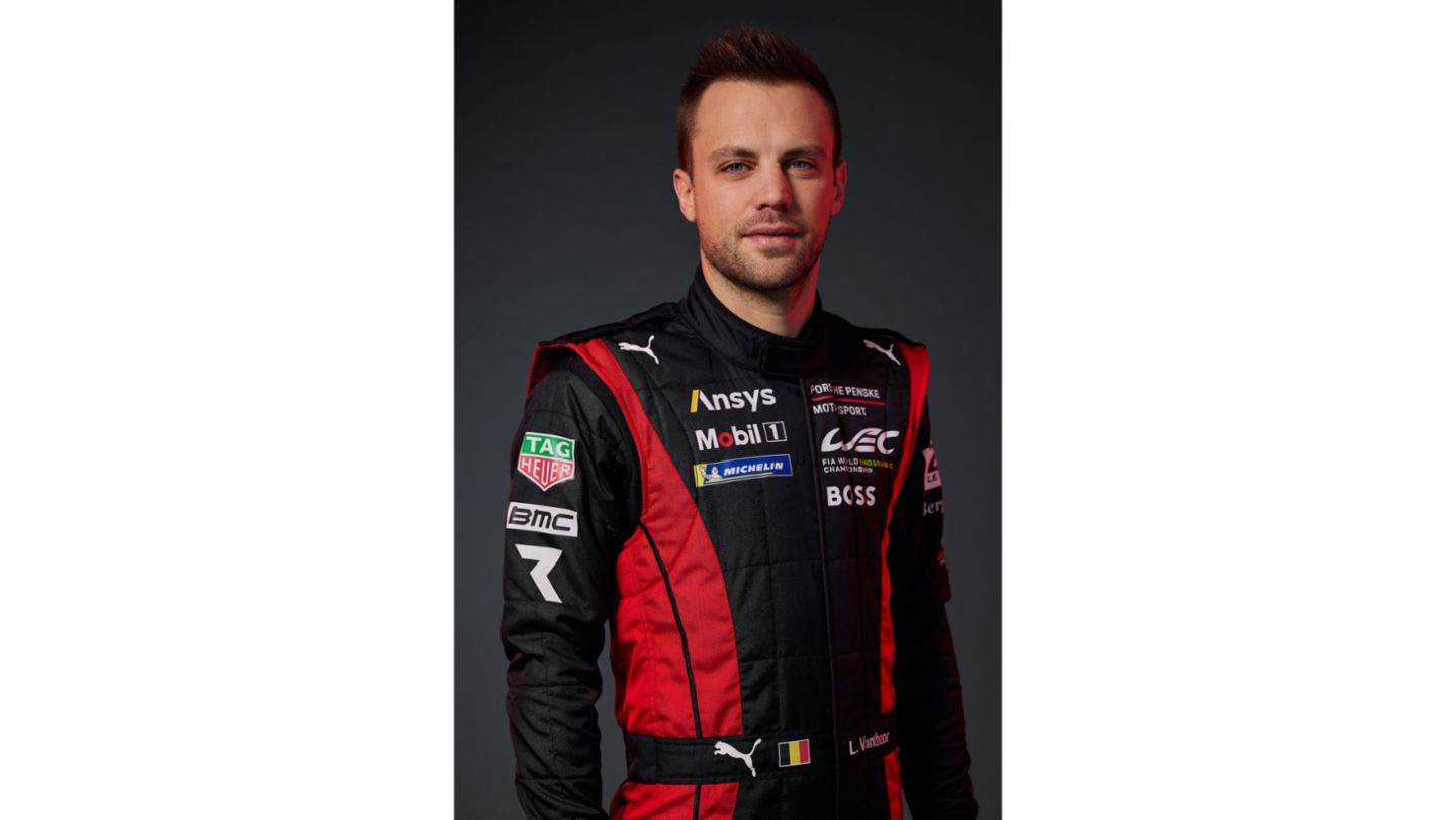 Laurens Vanthoor, works driver, 2022, Porsche AG