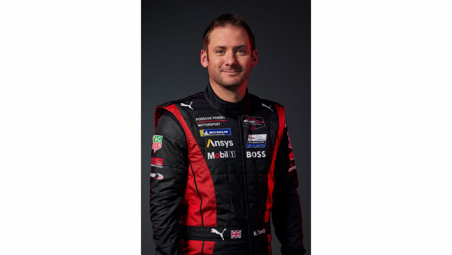 Nick Tandy, works driver, 2022, Porsche AG