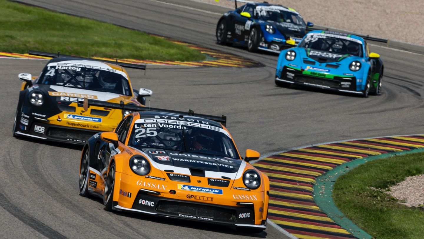 PCCD Laurin Heinrich is the new champion of the Porsche Carrera Cup