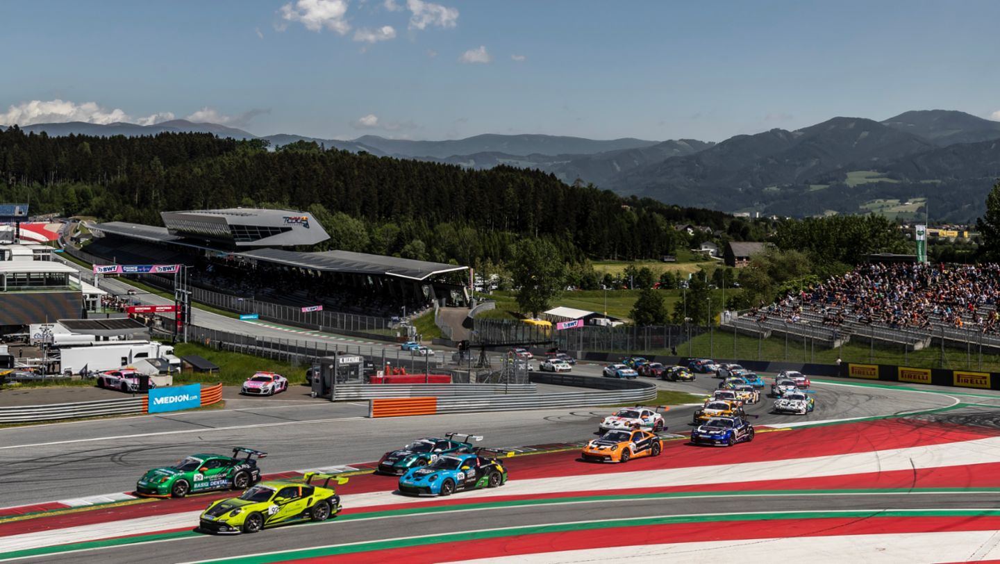 Porsche 911 GT3 Cup, Lauf 4, Spielberg, 2022, Porsche Deutschland GmbH