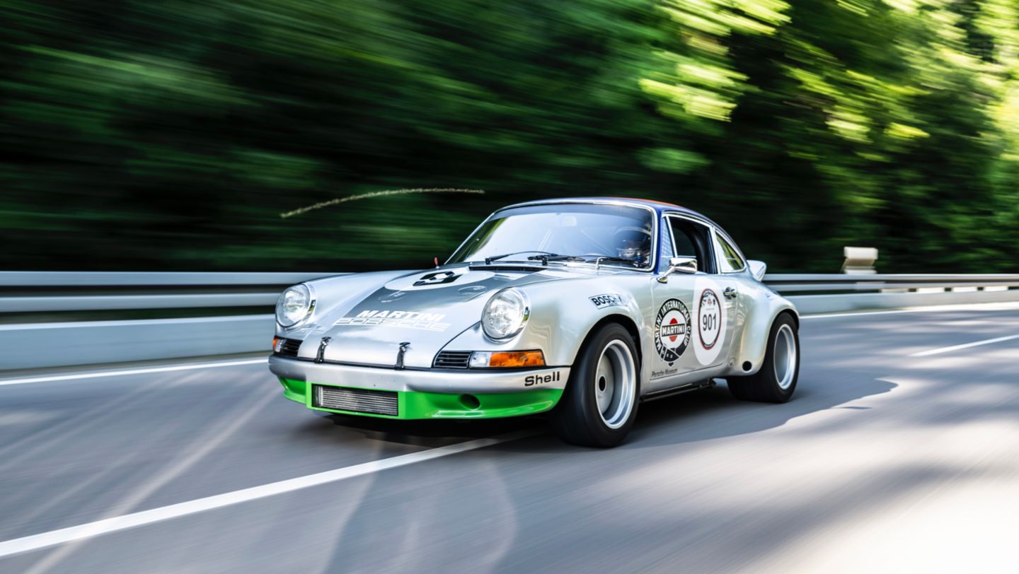 Laurin Heinrich, Porsche Junior, 911 RSR 2.8 from 1973, Solitude Revival, 2022, Porsche AG