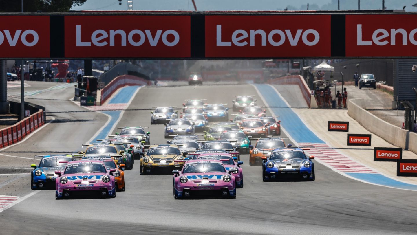 911 GT3 Cup, Porsche Mobil 1 Supercup, Race 5, Le Castellet (France), 2022, Porsche AG