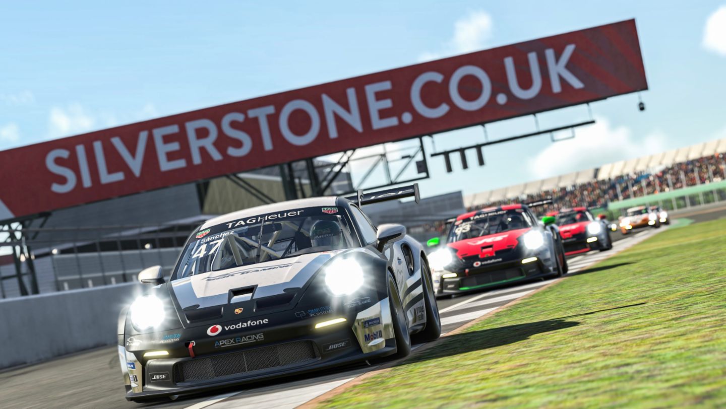 PESC Alejandro Sanchez wins another Esports Supercup race in