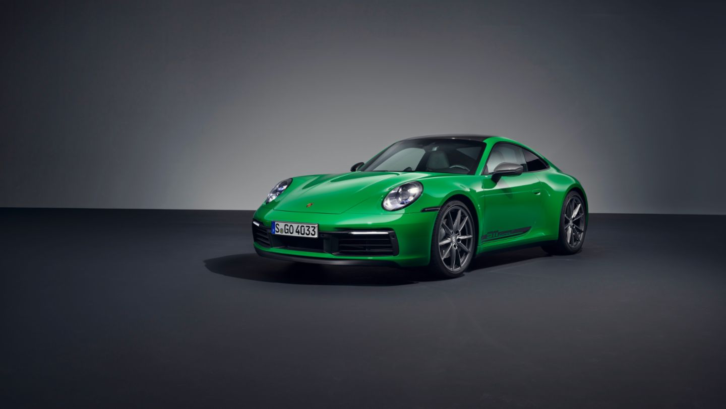 911 Carrera T, Verde Python, 2022, Porsche AG