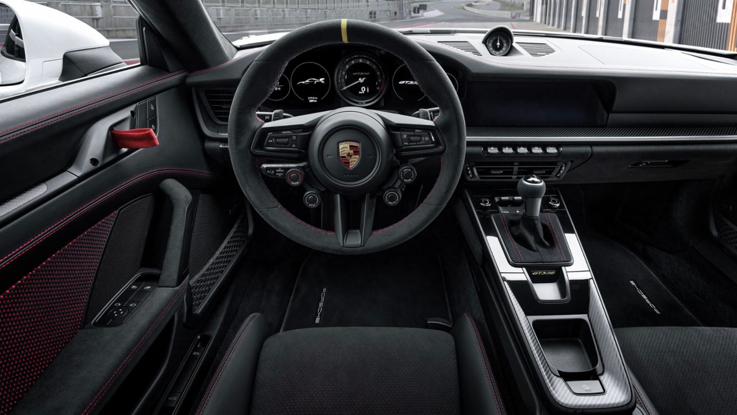 911 GT3 RS, interni, 2022, Porsche AG