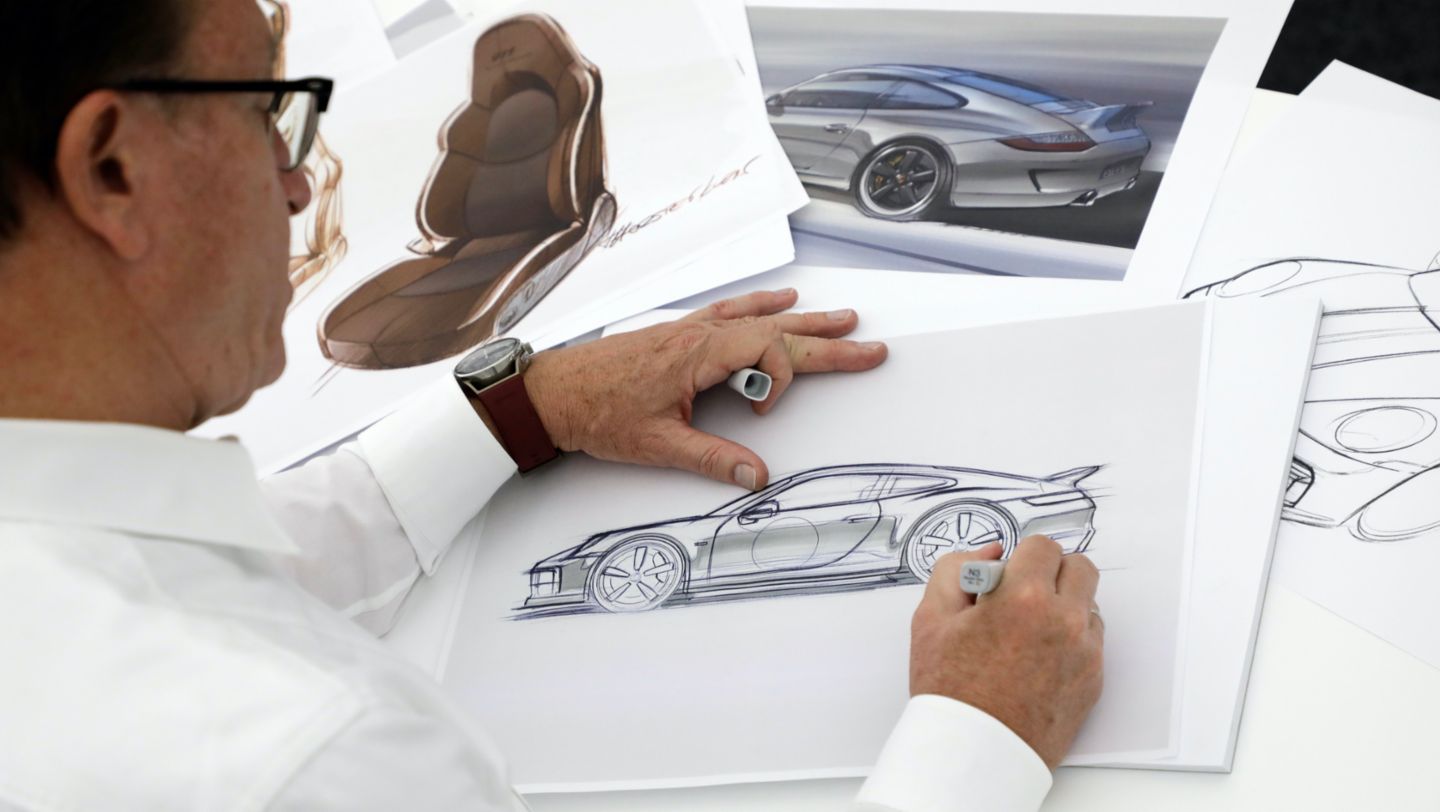 Grant Larson, Head of Design Special Projects Porsche Style, 2022, Porsche AG