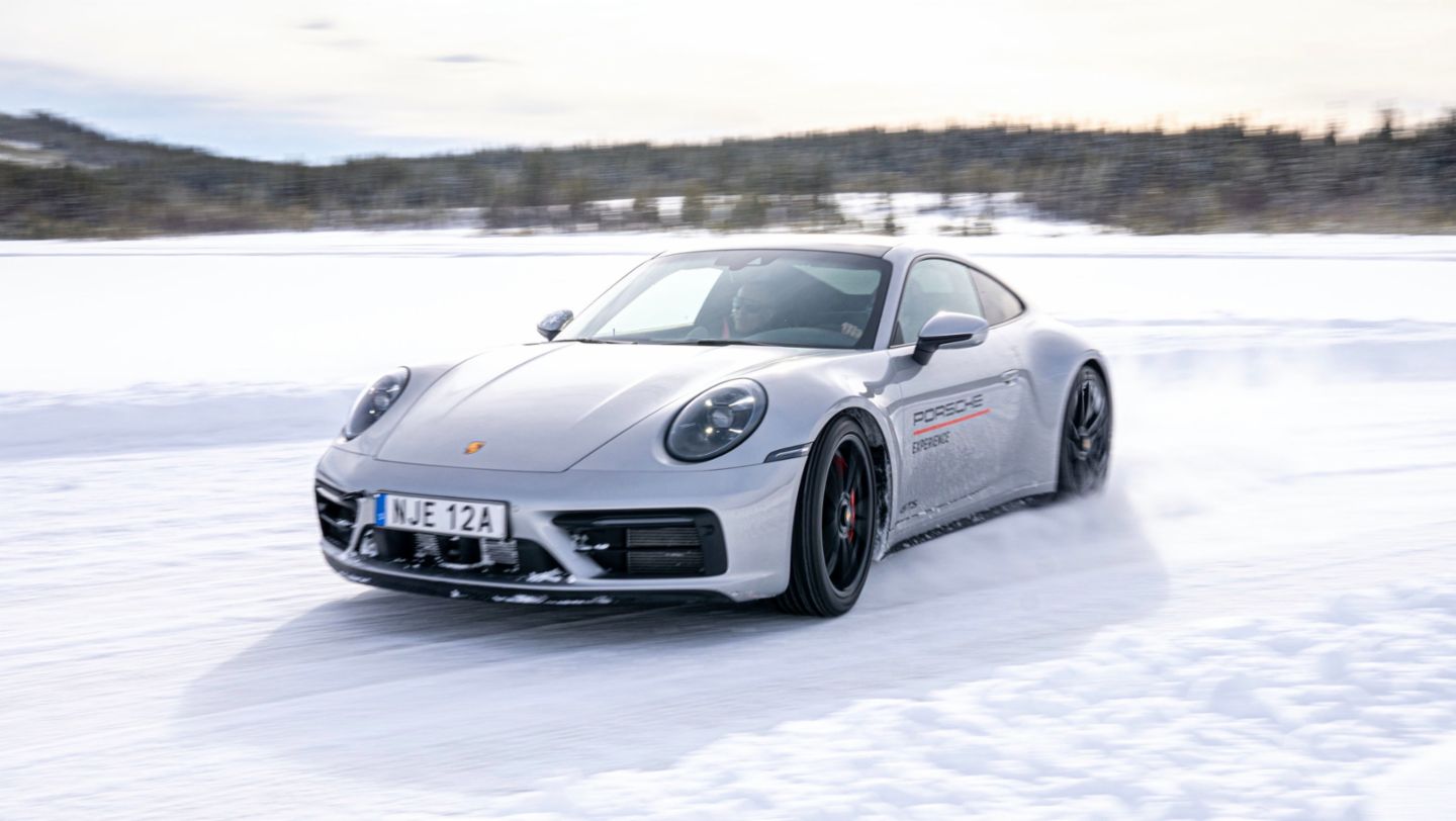 911 Carrera 4 GTS, Porsche Ice Experience, Sweden, 2022, Porsche AG