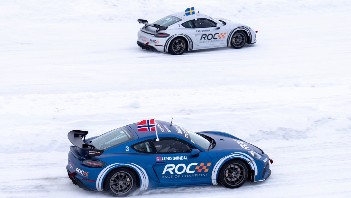 718 Cayman GT4 Clubsport, Race of Champions, Sweden, 2022, Porsche AG