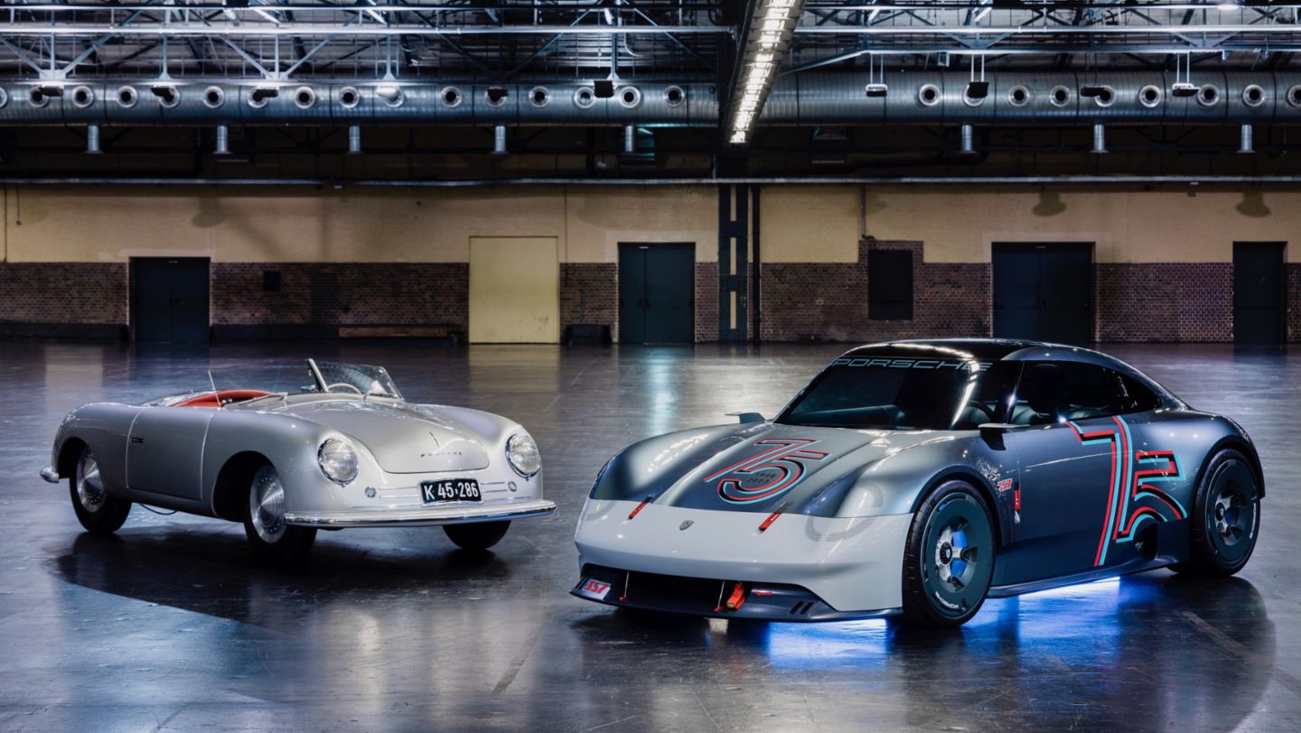 Seventy five years of Porsche sports cars: Porsche celebrates a