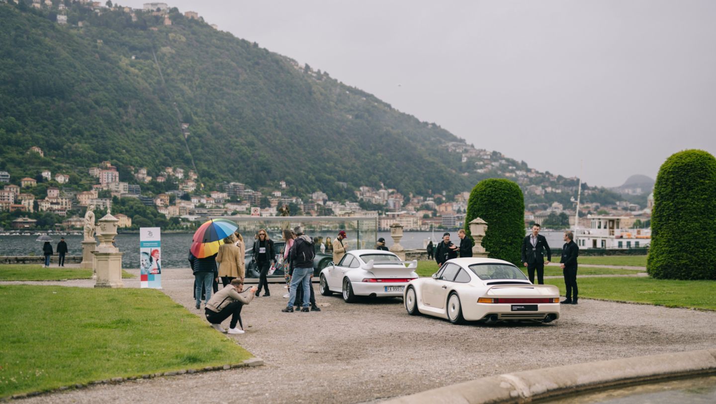 Porsche 911 GT2 (993), Porsche Gruppe B Concept, Fuori Concorso, Villa Olmo, Como, Italia, 2023, Porsche AG