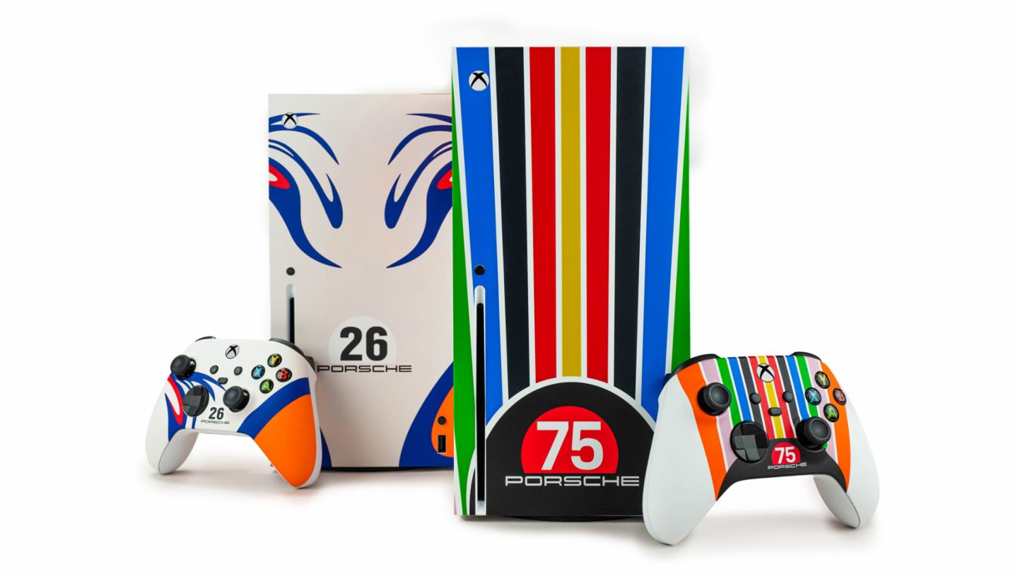 Xbox, limited edition, Porsche motorsport livery, 2023, Porsche AG