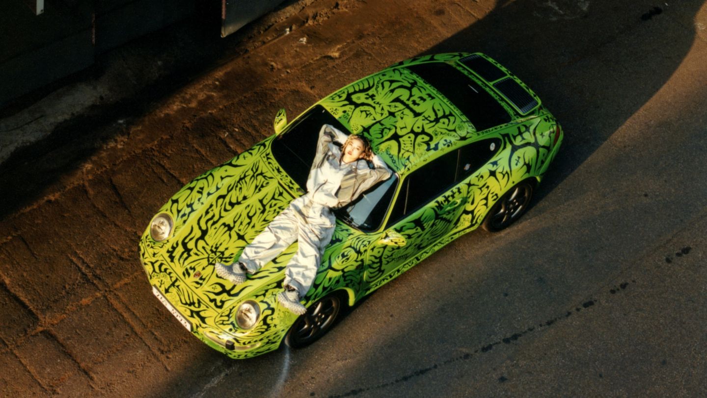 Porsche 911 (993) Art Car, MLMA, SCOPES, Seoul, Korea, 2023, Porsche AG