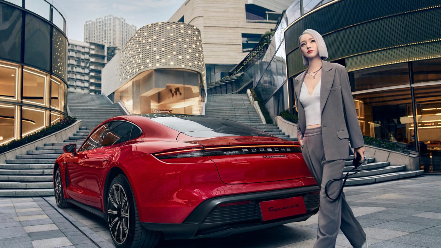Porsche Taycan 4S, Porsche China Innovation Open Day, 2023, Porsche AG