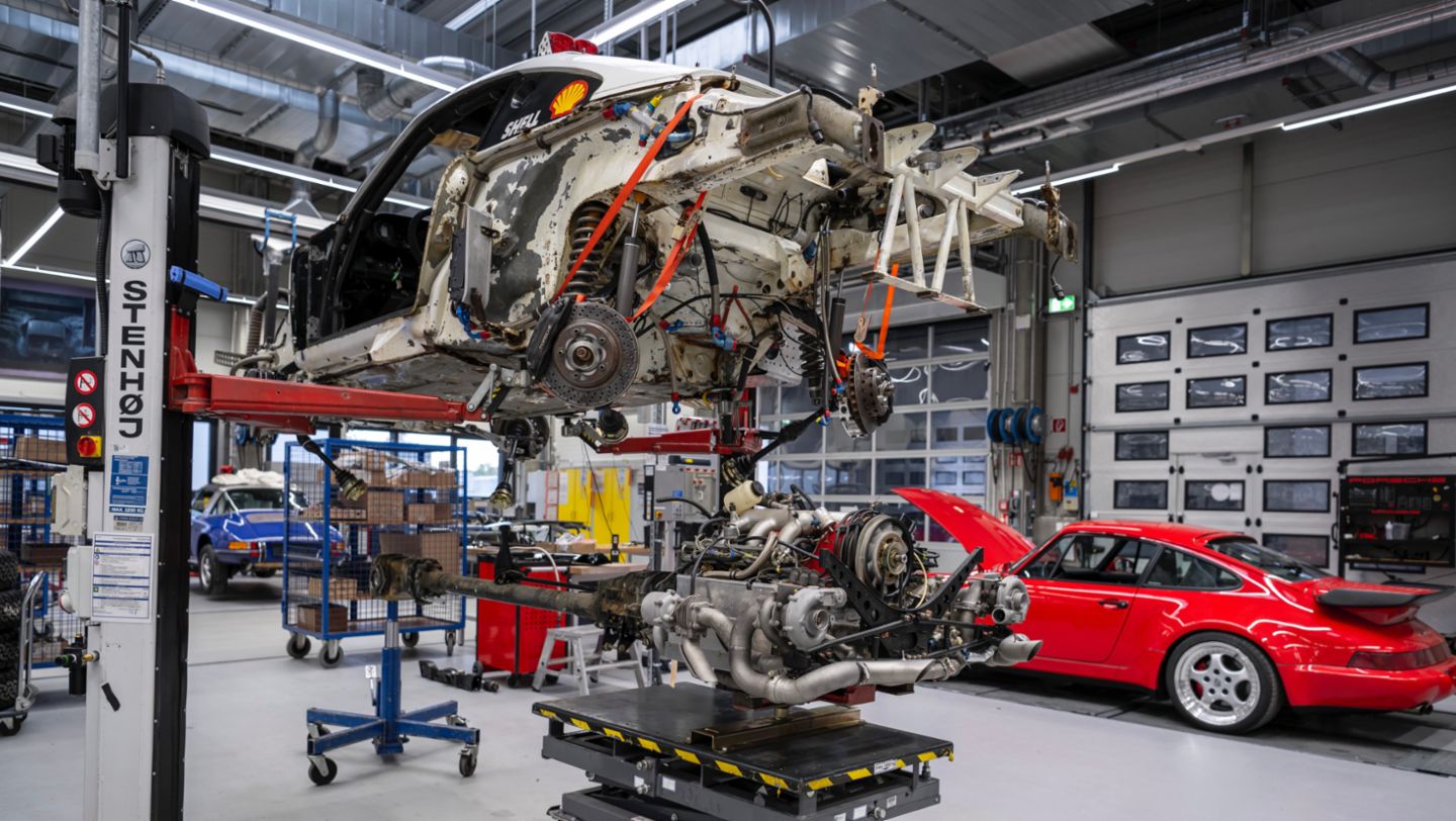 Restauración del Porsche 959 París-Dakar, 2023, Porsche AG