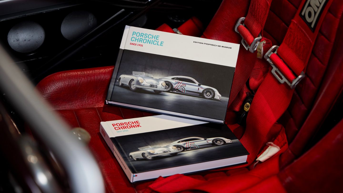 Porsche Chronicle book, Porsche Museum, 2023, Porsche AG
