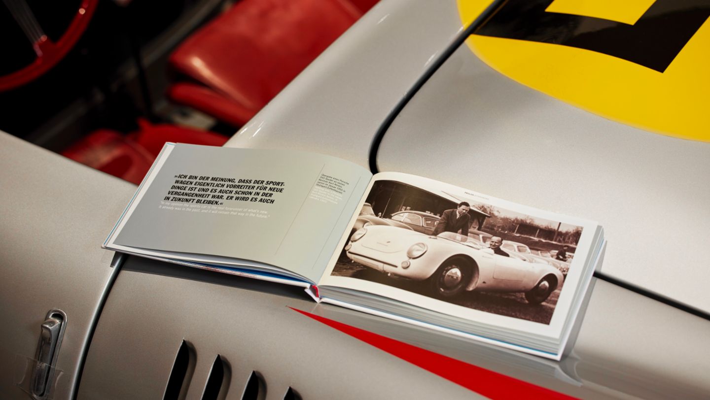 Porsche Museum presents anniversary books at the Frankfurt