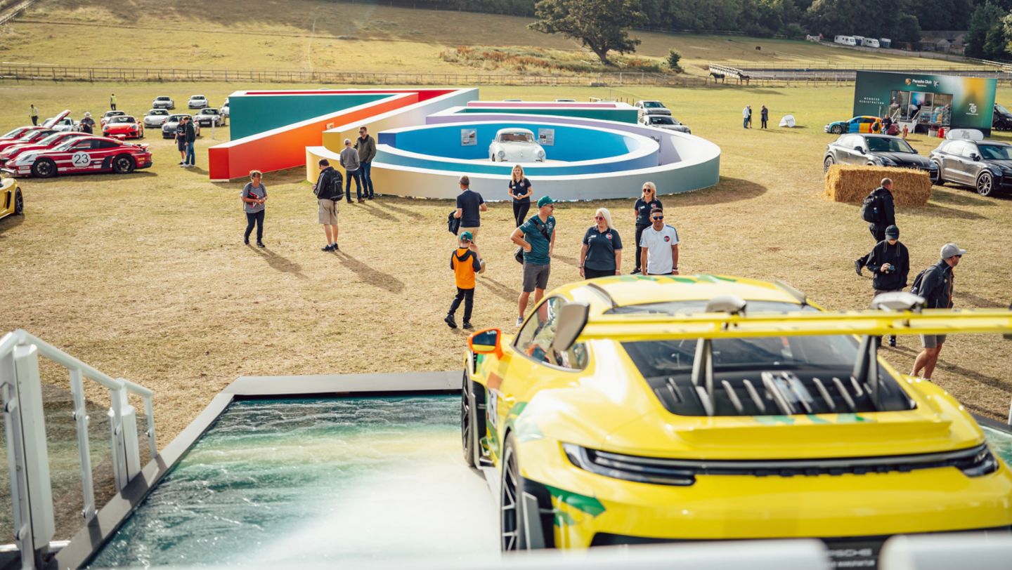 Porsche 911 GT3, stand de Porsche, Festival de la Velocidad, Goodwood, 2023, Porsche AG