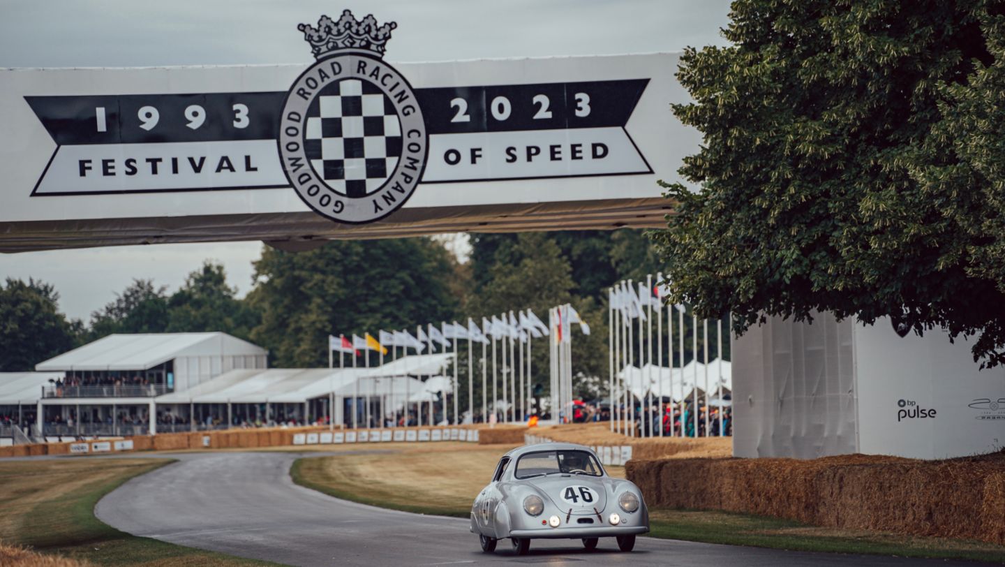 Porsche 356 SL, Festival de la Velocidad, Goodwood, 2023, Porsche AG