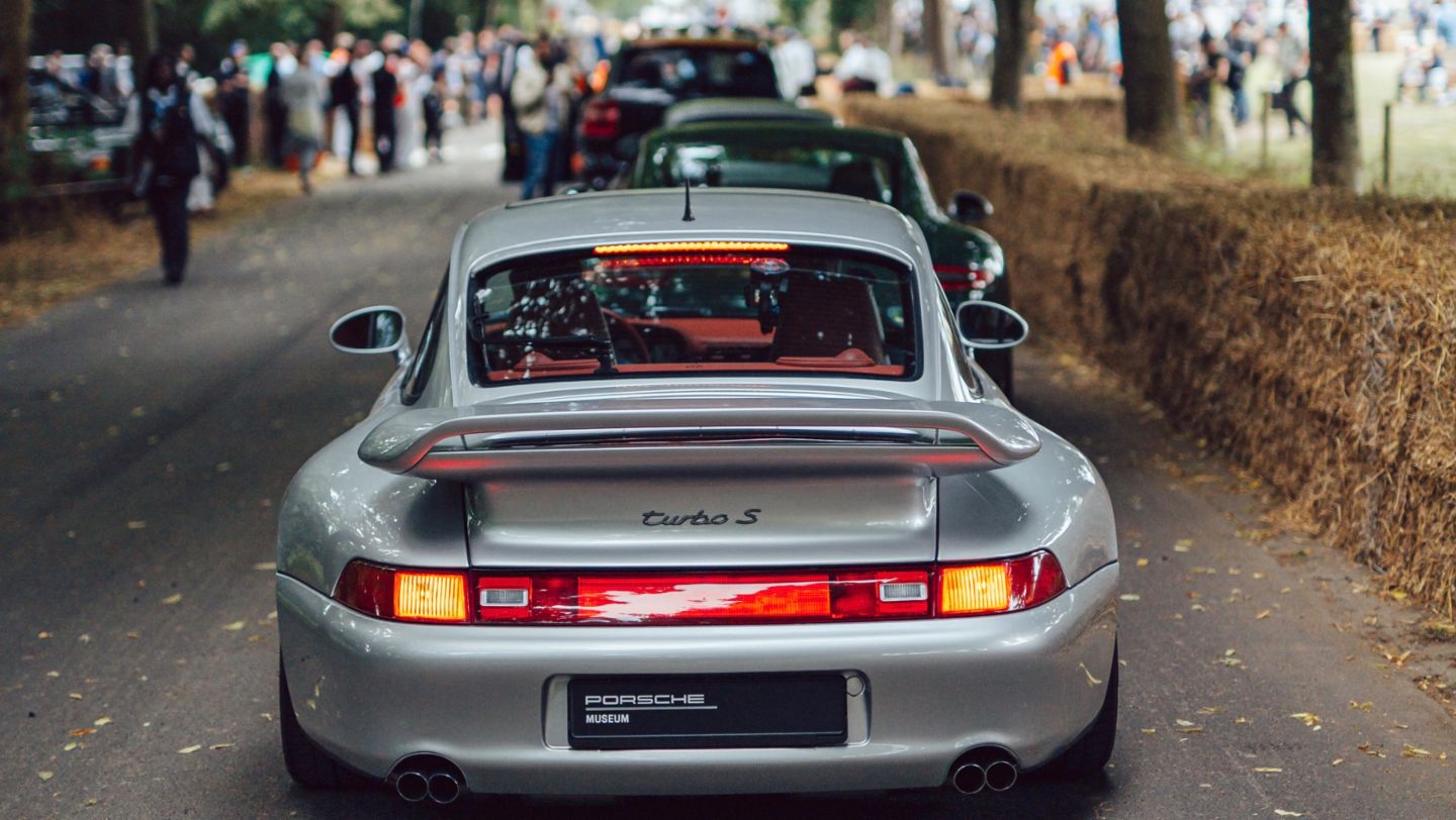 Porsche 911 Turbo S (993), Festival de la Velocidad, Goodwood, 2023, Porsche AG