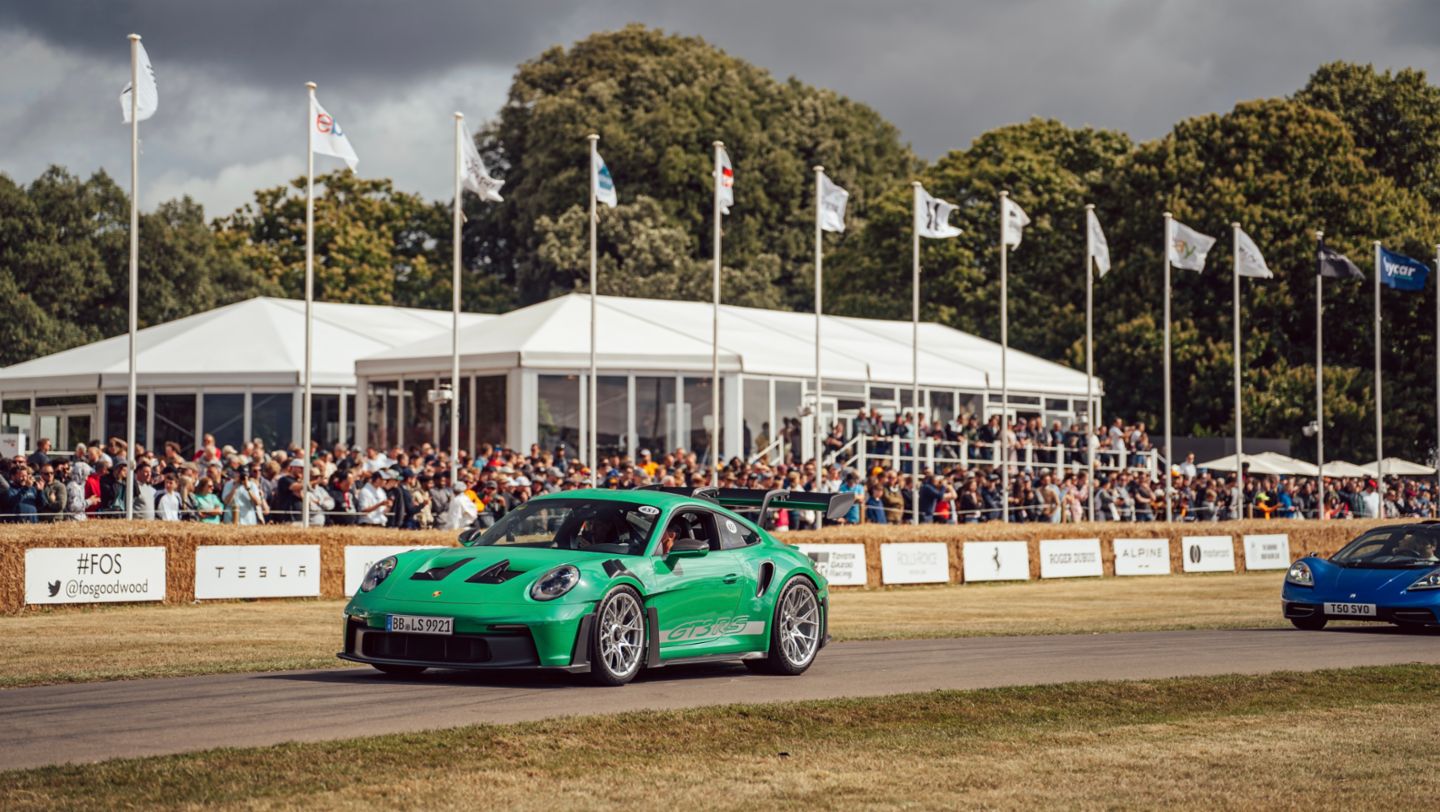 Porsche 911 GT3 RS, Festival de la Velocidad, Goodwood, 2023, Porsche AG