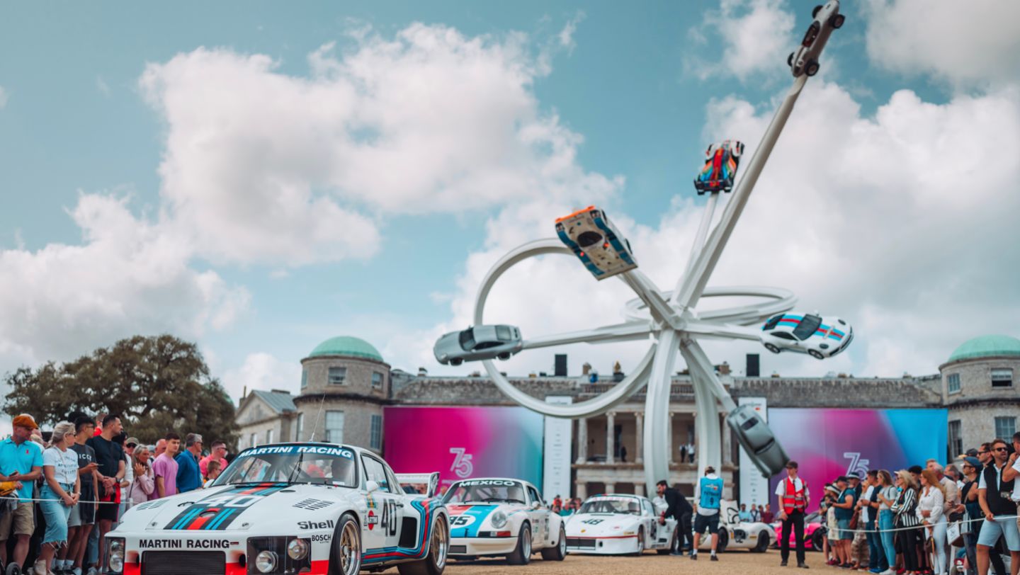 Sculpture, Festival of Speed, Goodwood, 2023, Porsche AG