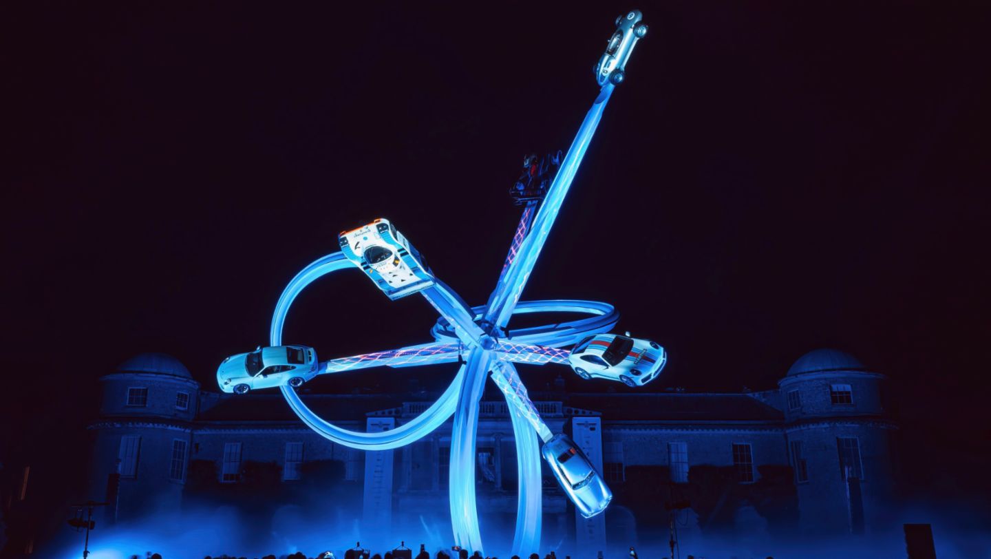 Escultura, Festival de la Velocidad, Goodwood, 2023, Porsche AG