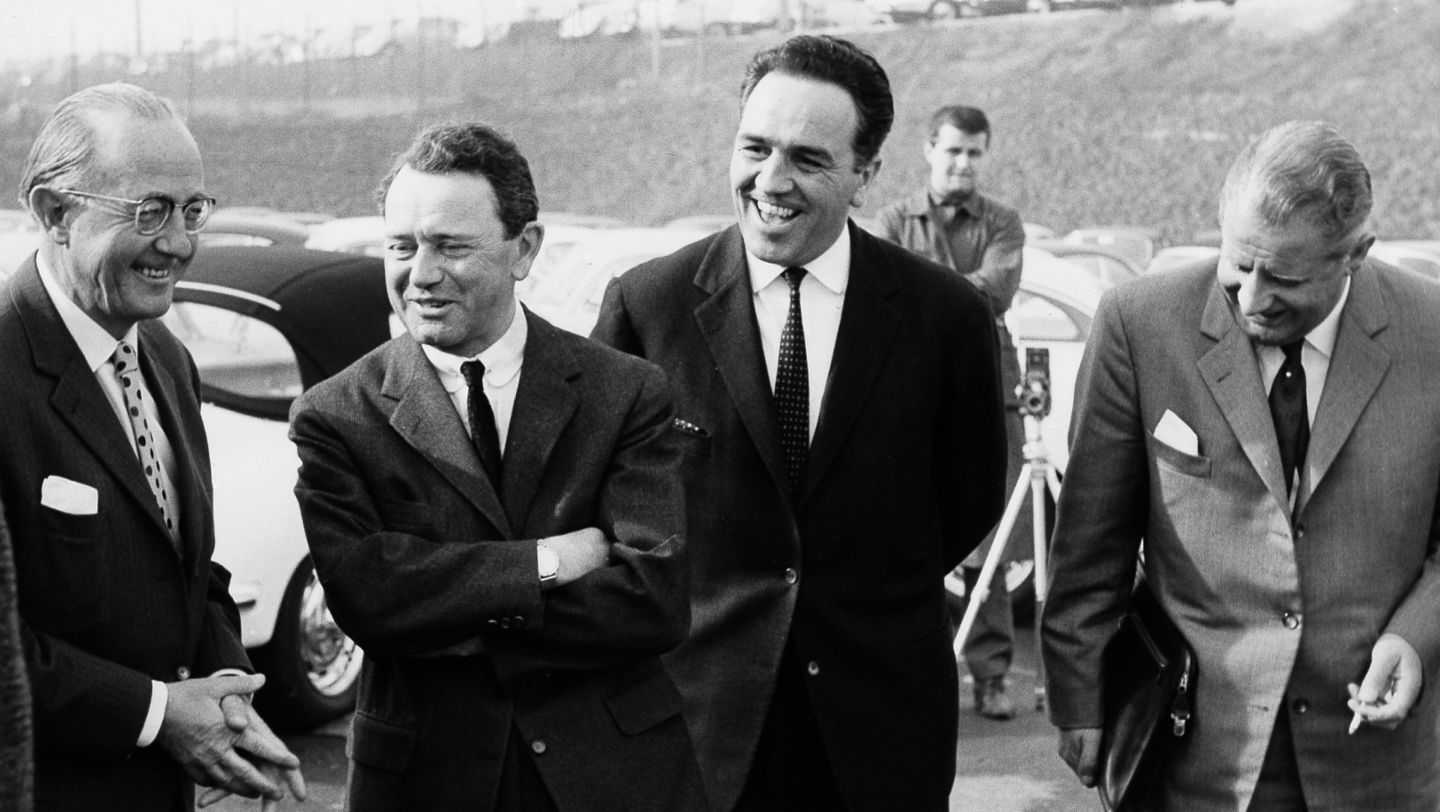 Ferry Porsche, Harald Wagner, 1963, Porsche AG