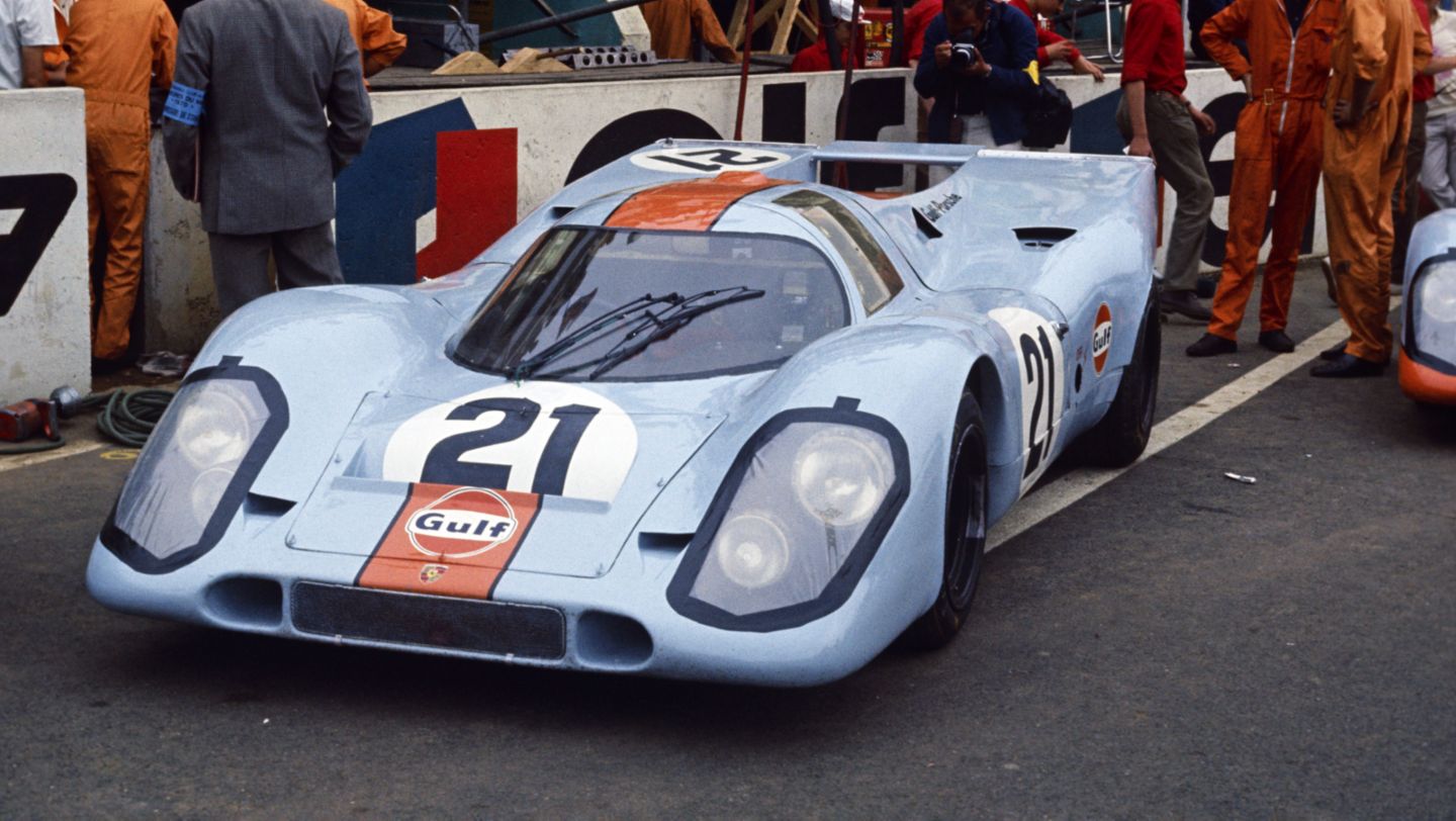 Gulf Porsche 917 KH, Le Mans, 1970, Porsche AG 