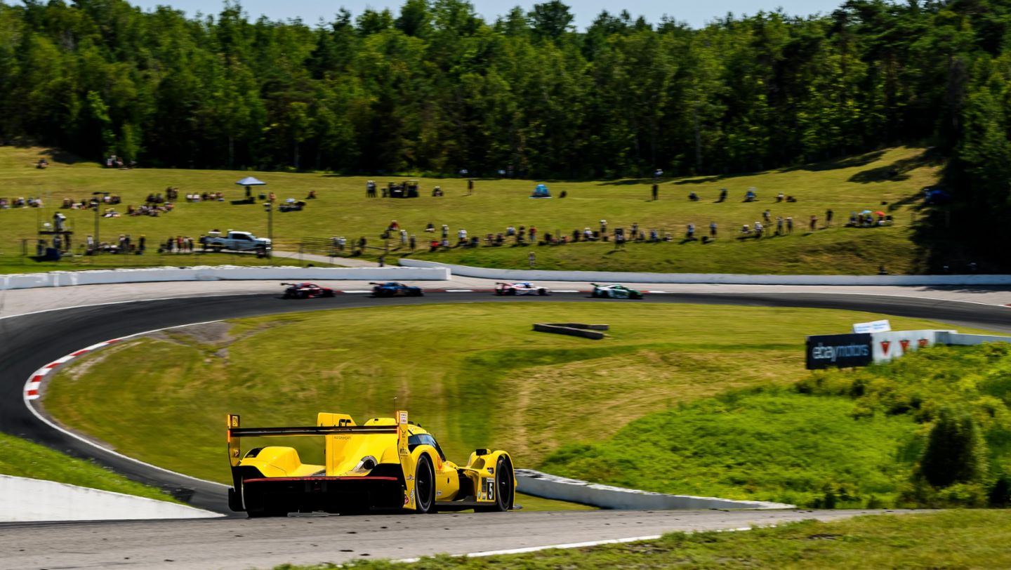 Porsche 963, JDC-Miller MotorSports (#5), Mike Rockenfeller (D), Tijmen van der Helm (NL), Bowmanville, Kanada, 2023, Porsche AG