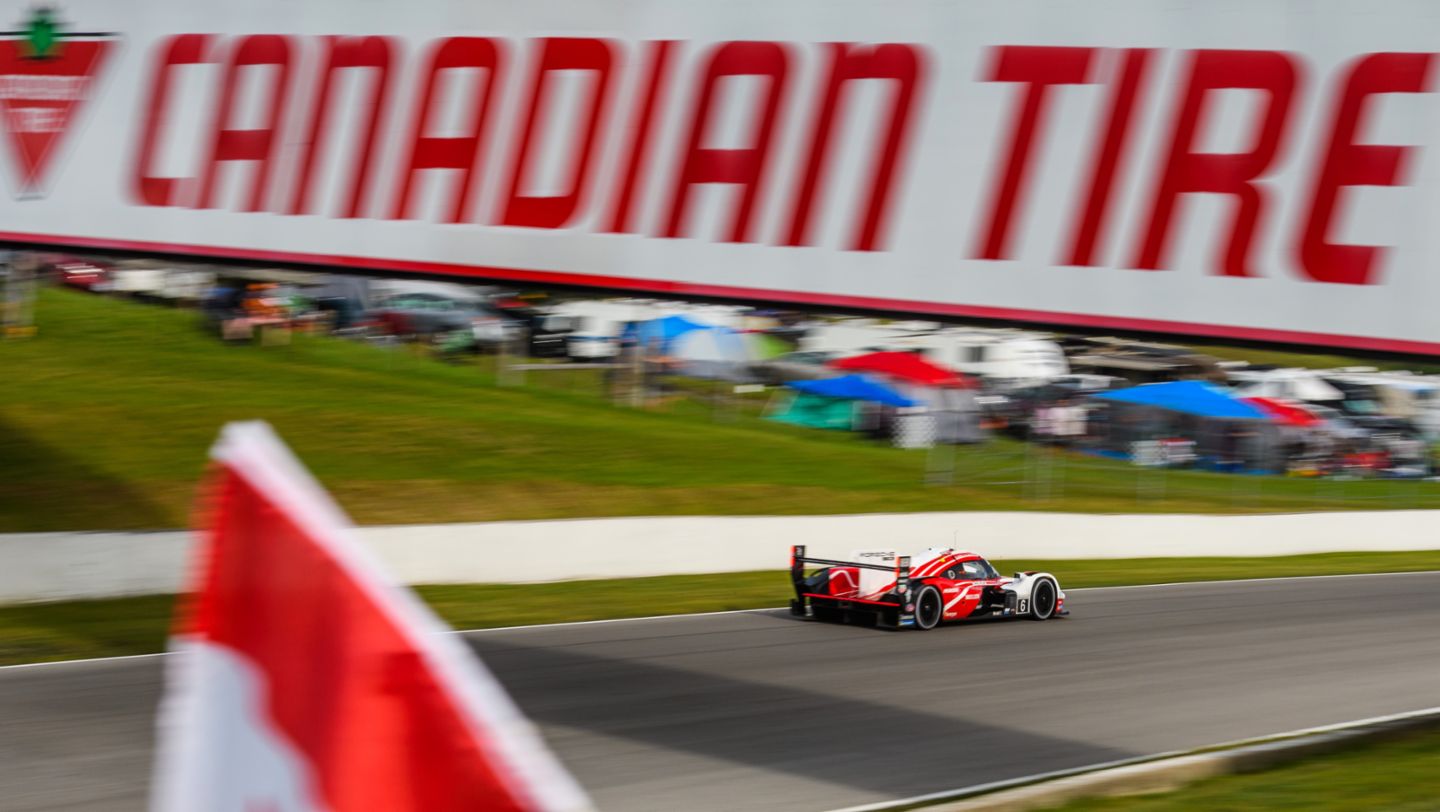 Nick Tandy (UK), Mathieu Jaminet (F), Porsche Penske Motorsport (#6), Porsche 963, IMSA WeatherTech SportsCar Championship, Bowmanville, Rennen, 2023, Porsche AG