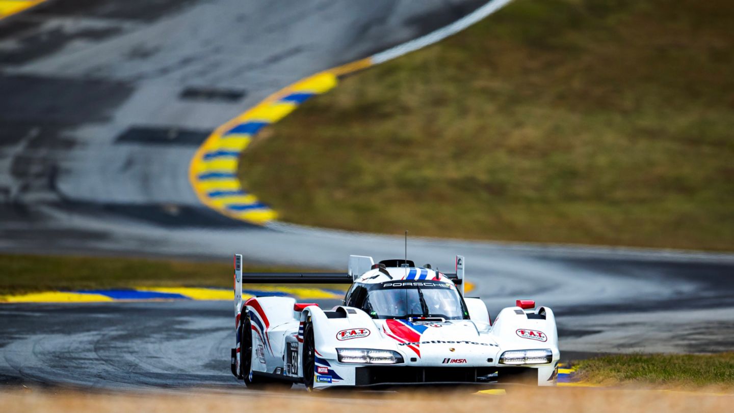  Porsche 963, Proton Competition (#59), Gianmaria Bruni (I), Harry Tincknell (UK), Neel Jani (CH), IMSA, Braselton, qualifying, 2023, Porsche AG