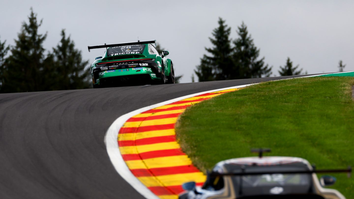 911 GT3 Cup, Circuit de Spa-Francorchamps (B), 2023, Porsche AG