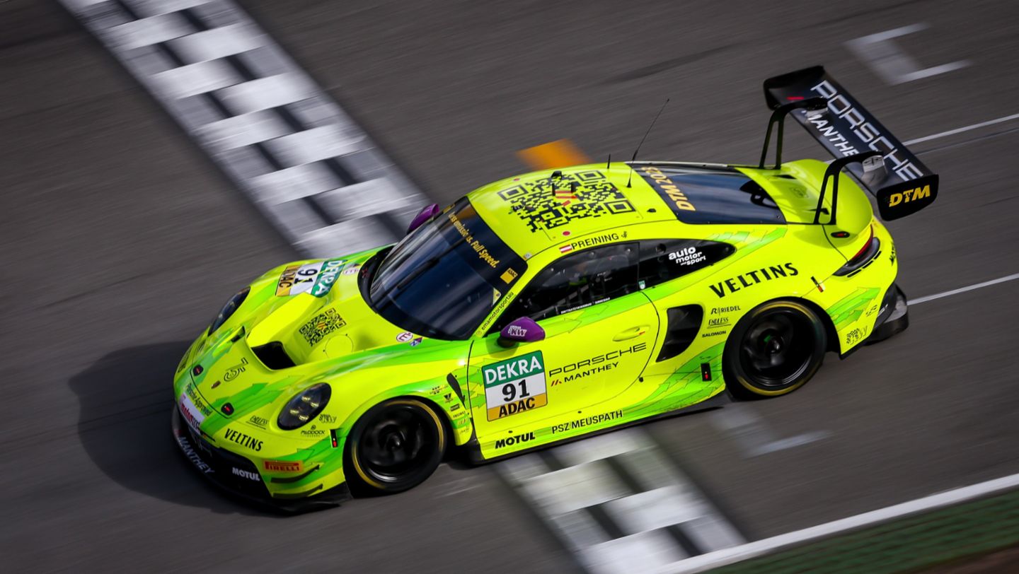 Porsche 911 GT3 R, Manthey EMA, Thomas Preining, 2023, Porsche AG