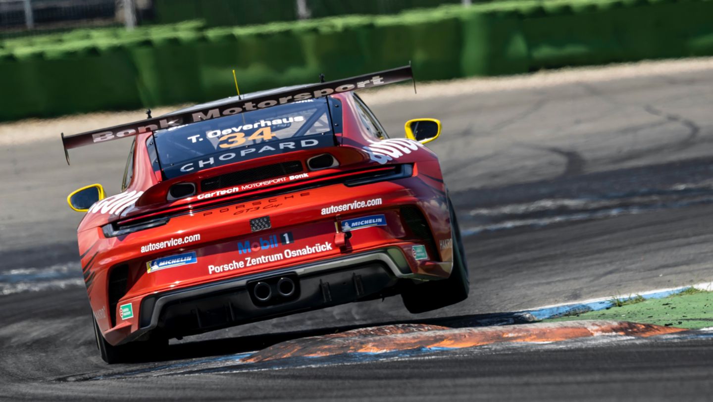 911 GT3 Cup, Theo Oeverhaus (D), CarTech Motorsport Bonk, Porsche Carrera Cup Deutschland, Race 4, Festival of Dreams Hockenheim, 2023, Porsche Deutschland GmbH
