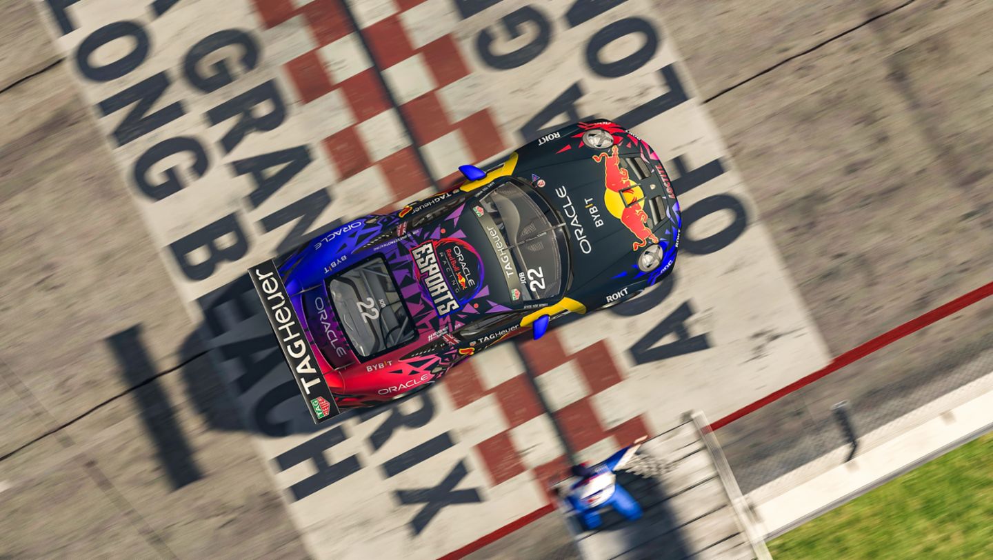 Porsche 911 GT3 Cup, Esports, Porsche TAG Heuer Esports Supercup, Long Beach, 2023, Porsche AG
