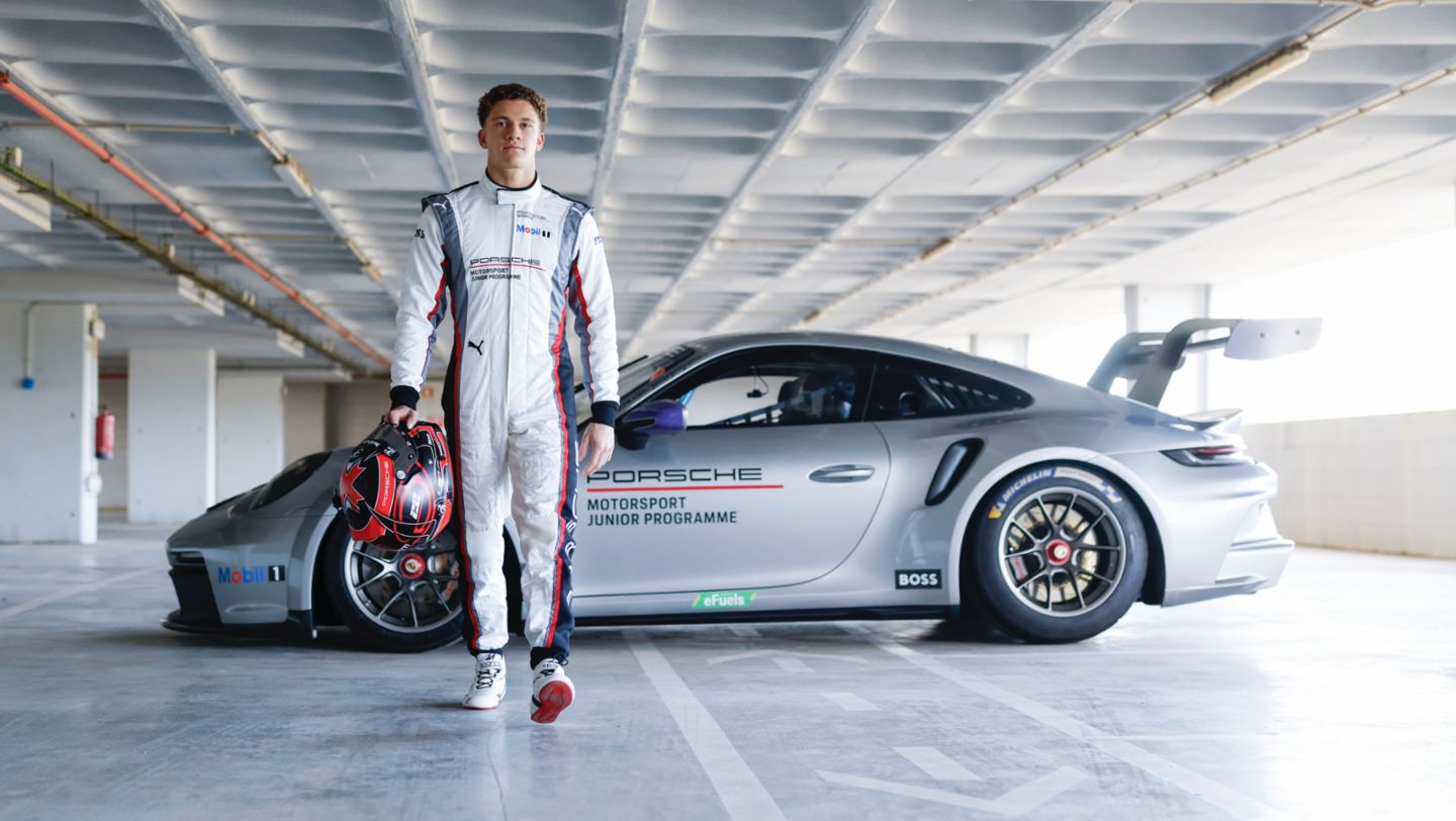 Porsche 911 GT3 Cup, Alessandro Ghiretti, piloto Júnior de Porsche, 2023, Porsche AG