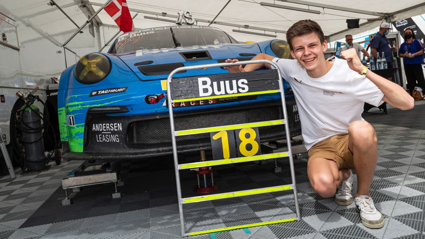 Bastian Buus, Porsche Junior 2023, 2023, Porsche AG