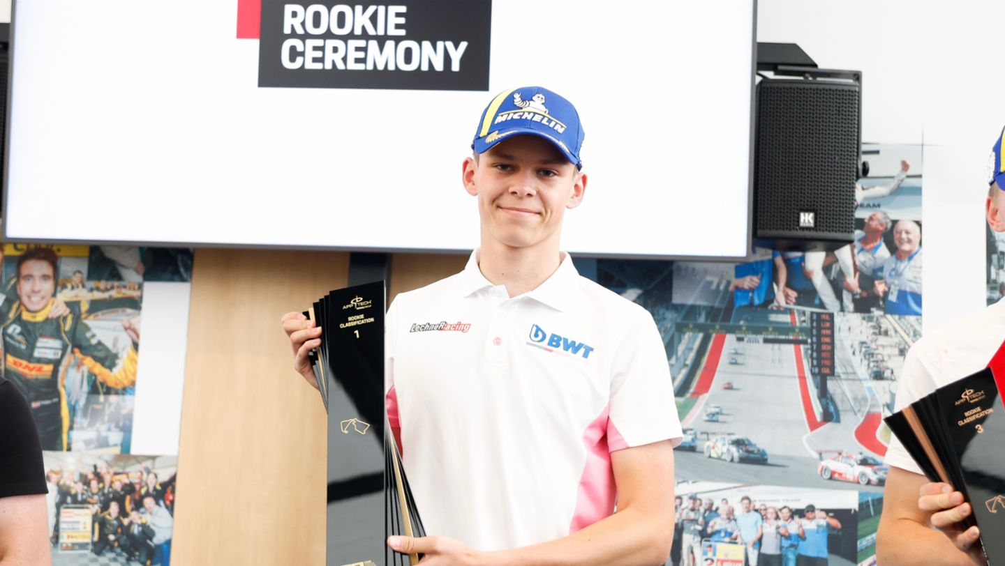 Bastian Buus, Porsche Mobil 1 Supercup Rookie-Champion 2022, 2022, Porsche AG