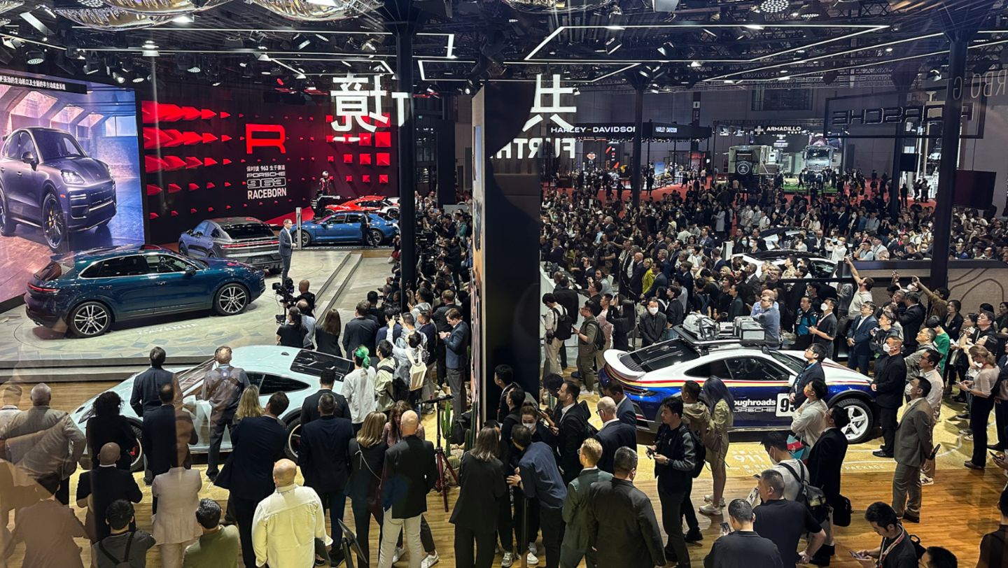 Salón del Automóvil de Shanghái, 2023, Porsche AG